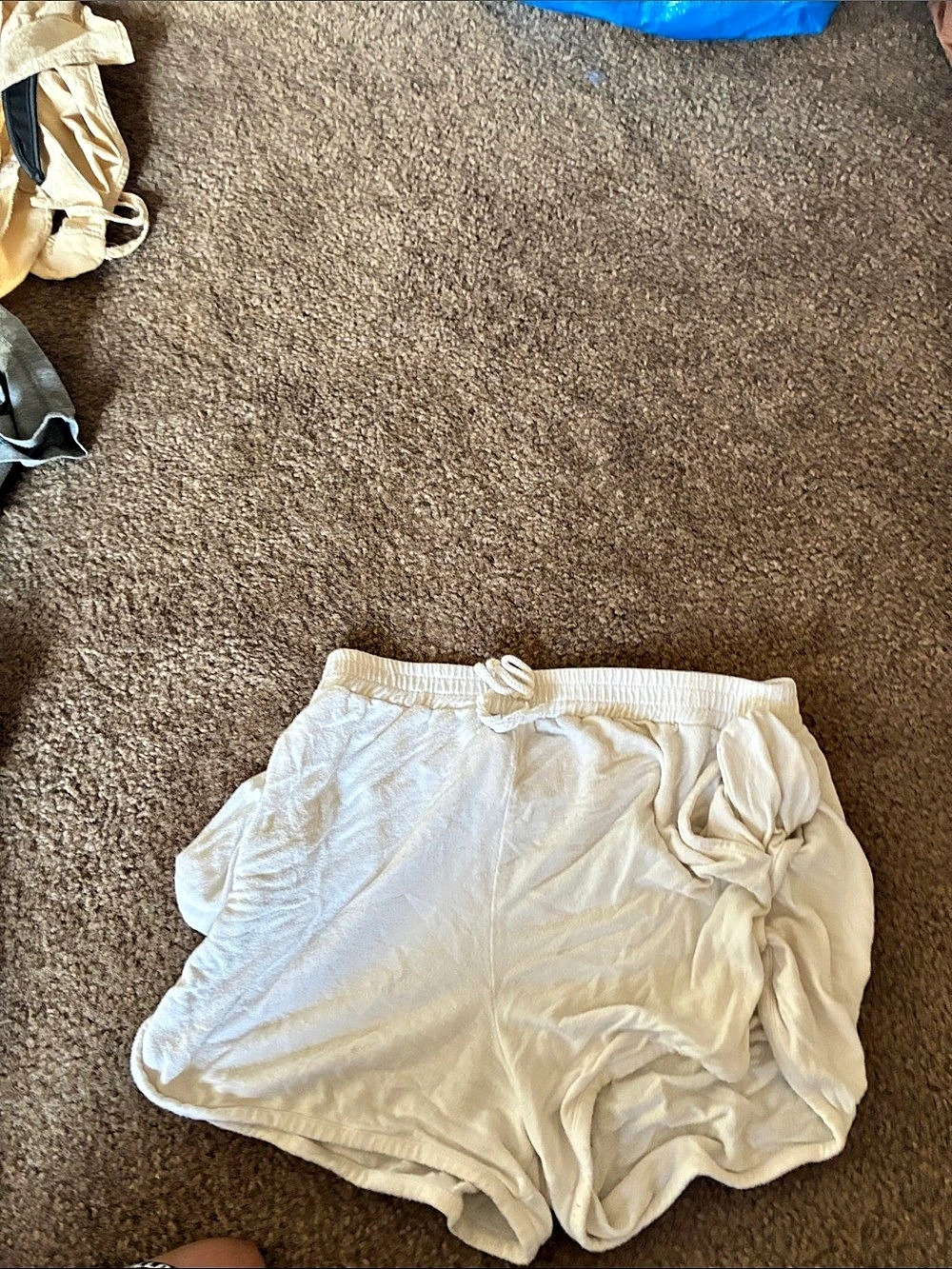 White Athletic Shorts Like New